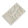 Gifts DIY Handmade 3D Elk Snowflake Cake Decoration Christmas Mold Decorative Mould Chocolate Mold