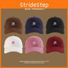 Color Solid Simple Letter Embroidery Women Casual Baseball Cap For Use Daily