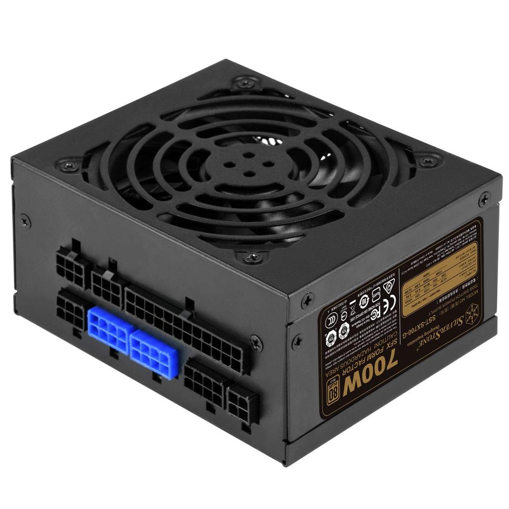 SilverStone SFX Series 80PLUS Gold Certified Power Supply 700W SST-SX700-G-Rev