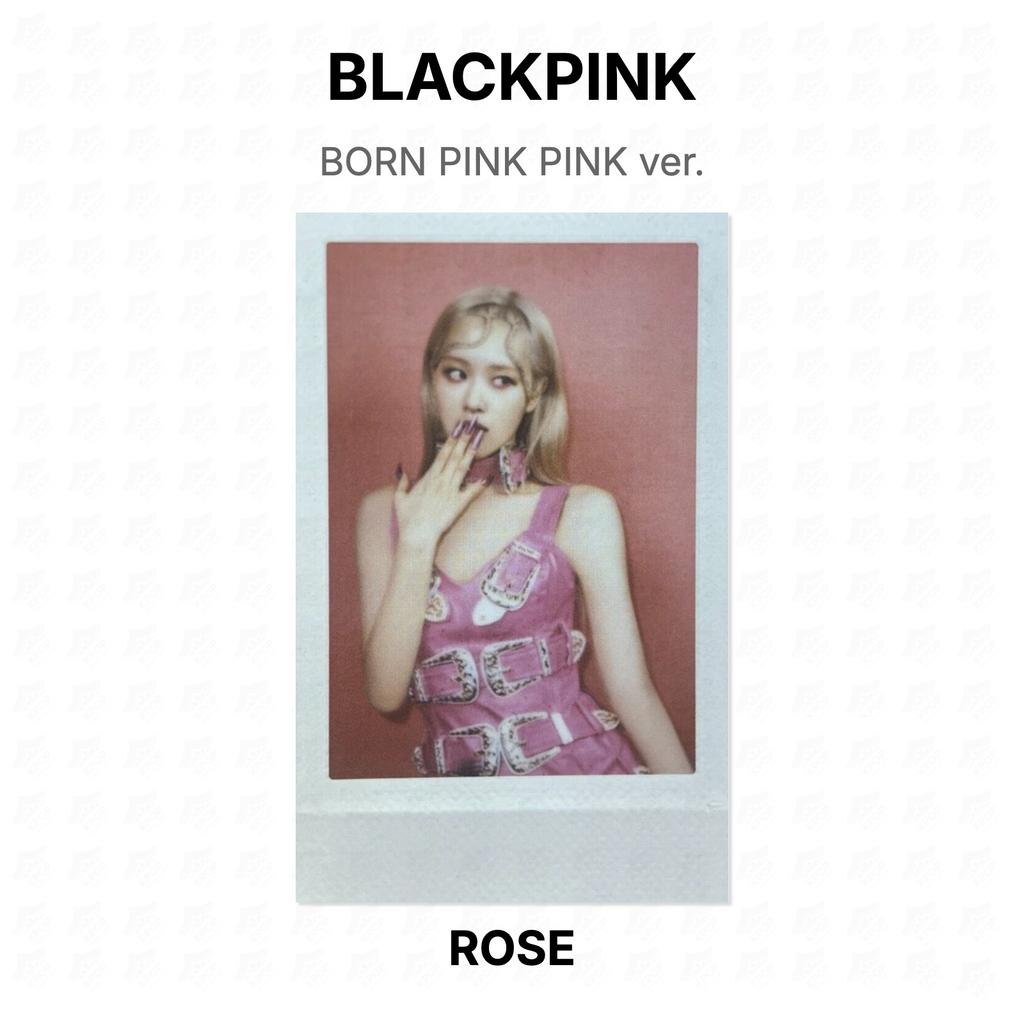 BLACKPINK BORN PINK PINK Version. Offizielle Fotokarte