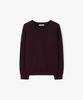 FLAWSROOM Fine Wool V Neck Knit Wine