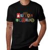 Alton Towers Collage Design Tshirt Casual Holiday Short Sleeve Tee