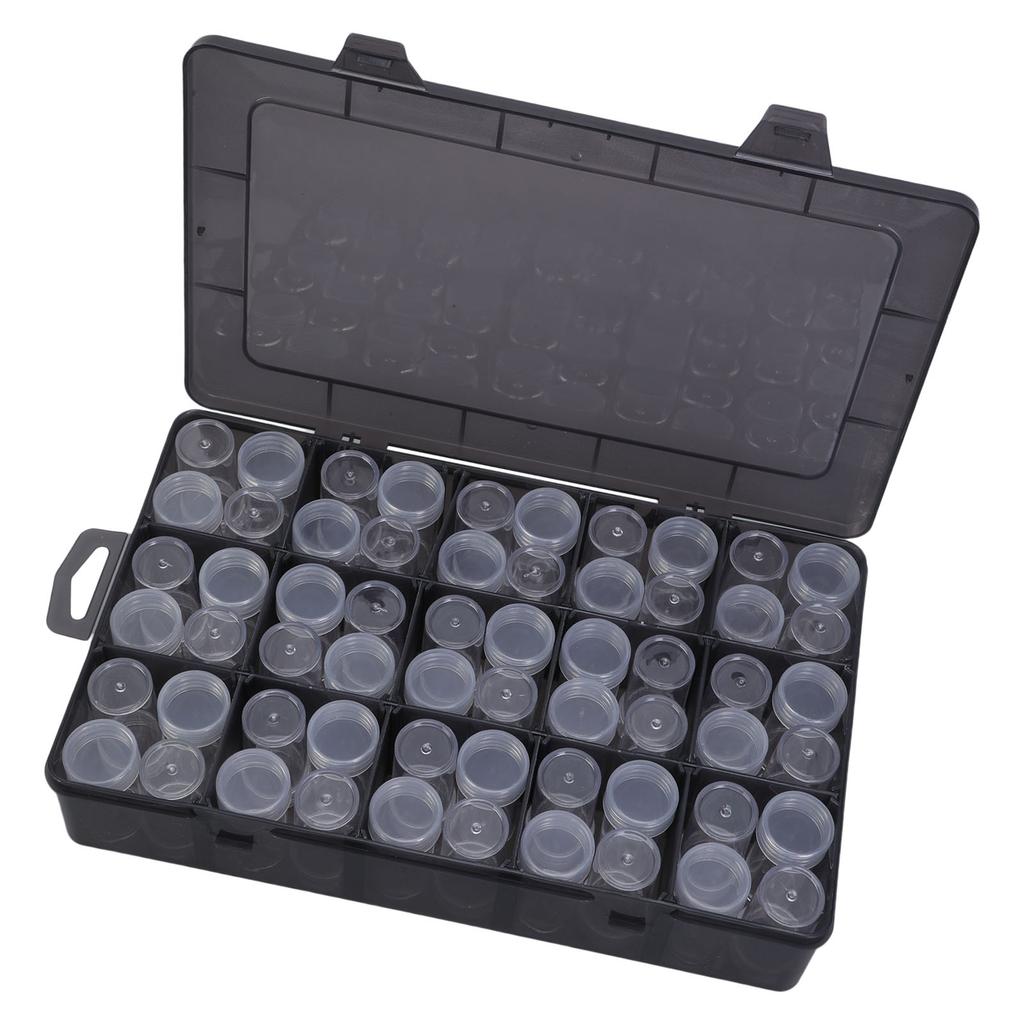 15 Grid Plastic Jewelry Storage Box With Removable Dividers For Versatile Organization And Easy Access To Small Items