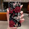 For Oppo Reno 11 Pro 5G 2023 Case Clear Luxury Fashion Butterfly Flowers Soft Shell Casing For Reno11 11Pro Reno11Pro Slim Cover