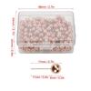 200pcs Rose Gold Pushpin Plastic Straight Pin Decorative Thumbtack Pins  Cork Boards