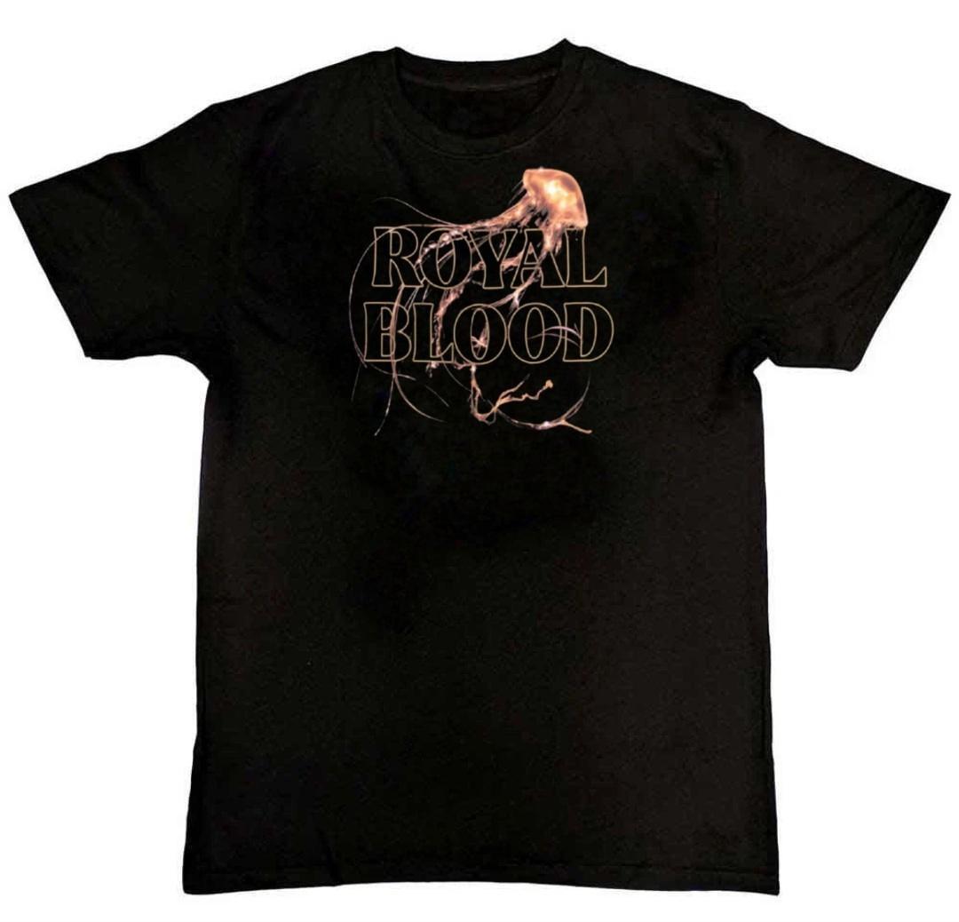 Royal Blood Entangled Logo Graphic Print Mens T-Shirt L