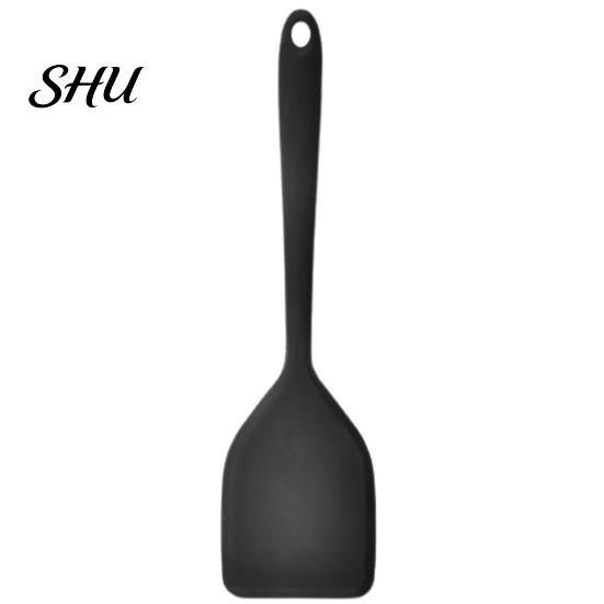 Baking Scraper Heat-resistant Cooking Spoon Compact Anti-slip Household Practical Cake Spatula BPA Free Mini Spatulas for Kitchen Barbecue Tool