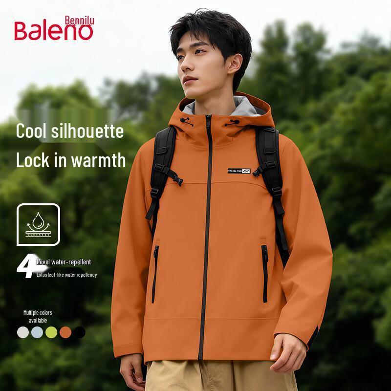 

Baleno Men s Waterproof Windproof Softshell Jacket M