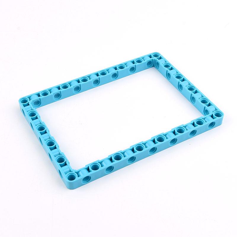 Свинья Радуга MOC Блоки 39790 Модифицированная Рама Толстая 11 x 15 Открытый Центр Коллекция Кирпичей Набор Модульная Игрушка Для Технических DIY Игрушек