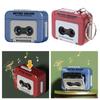 Mini Reproductor Retro Grabadoras de Cinta Pequeño Reproductor de Música para Entretenimiento en Movimiento Grabación Escuchas Casuales