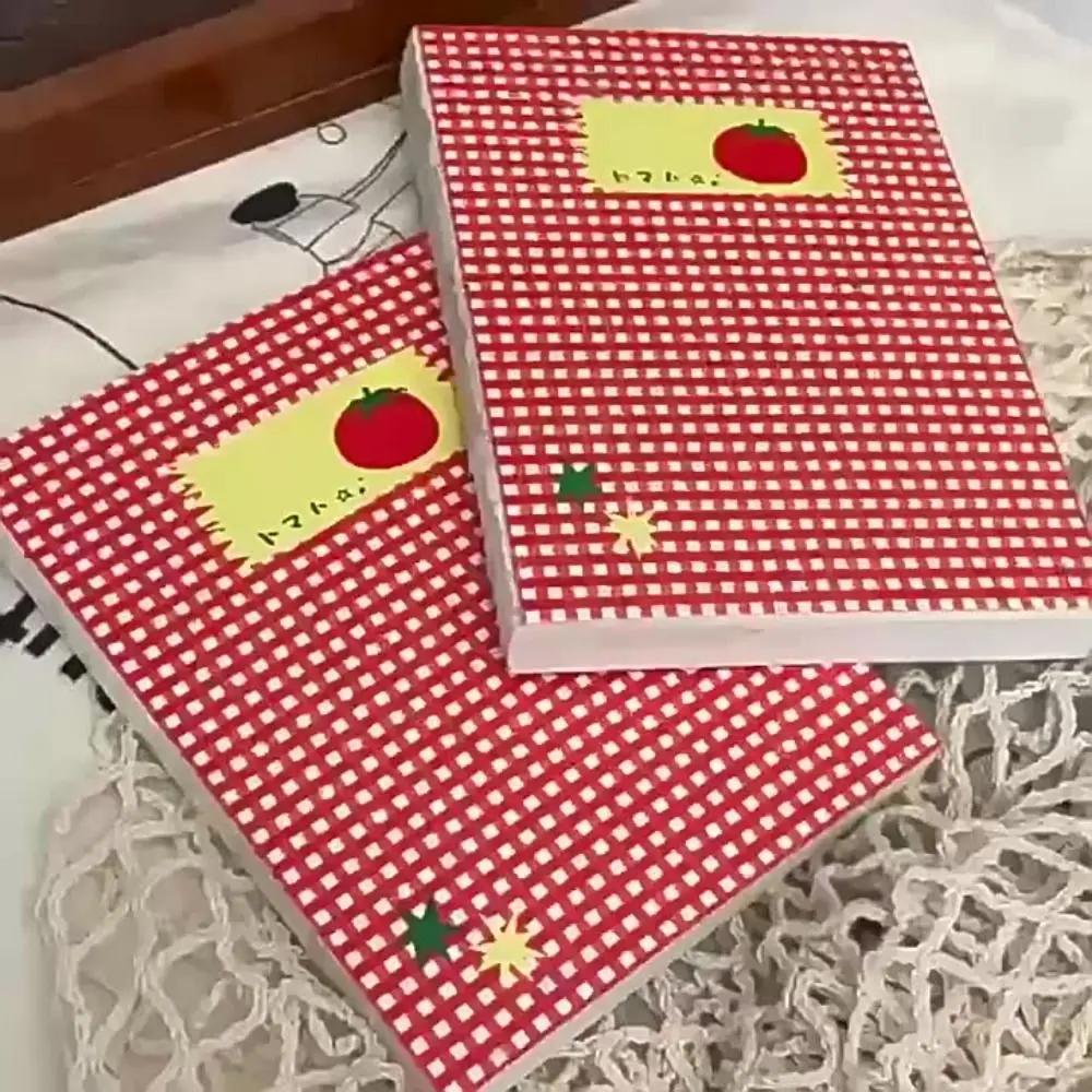 Nieuw Tomaat Notitieboek Dik Leeg Dagboek met 78-96 Pagina Notitieboekjes voor Schrijven Tekenen Schetsen Journaling Mindmap