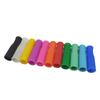 10Pcs Caps Anti-Scald Teeth Protector Bar,Reusable Stainless Steel Straw Food Grade Accessories Silicone Tips 6Mm Silicone Nozzle