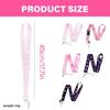 5pcs Empowerment Lanyard Set for Awareness Accessory Key and Phone Holder Strap Keychain Holder for Women Girls