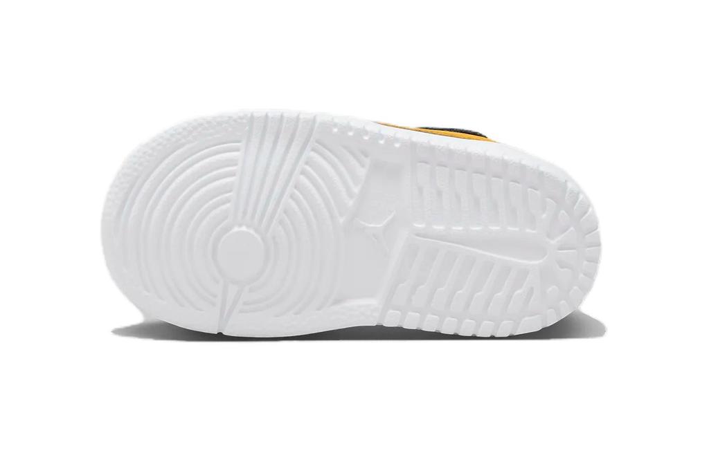 Jordan Air Jordan 1 Abrasion Resistant Low Top Toddler Shoes Black Yellow Infant And Toddler DR9747-072