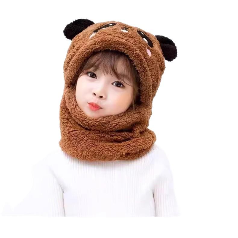 Limited Time Discount: Cute Boys' & Girls' Scarf-Integrated Winter Hat