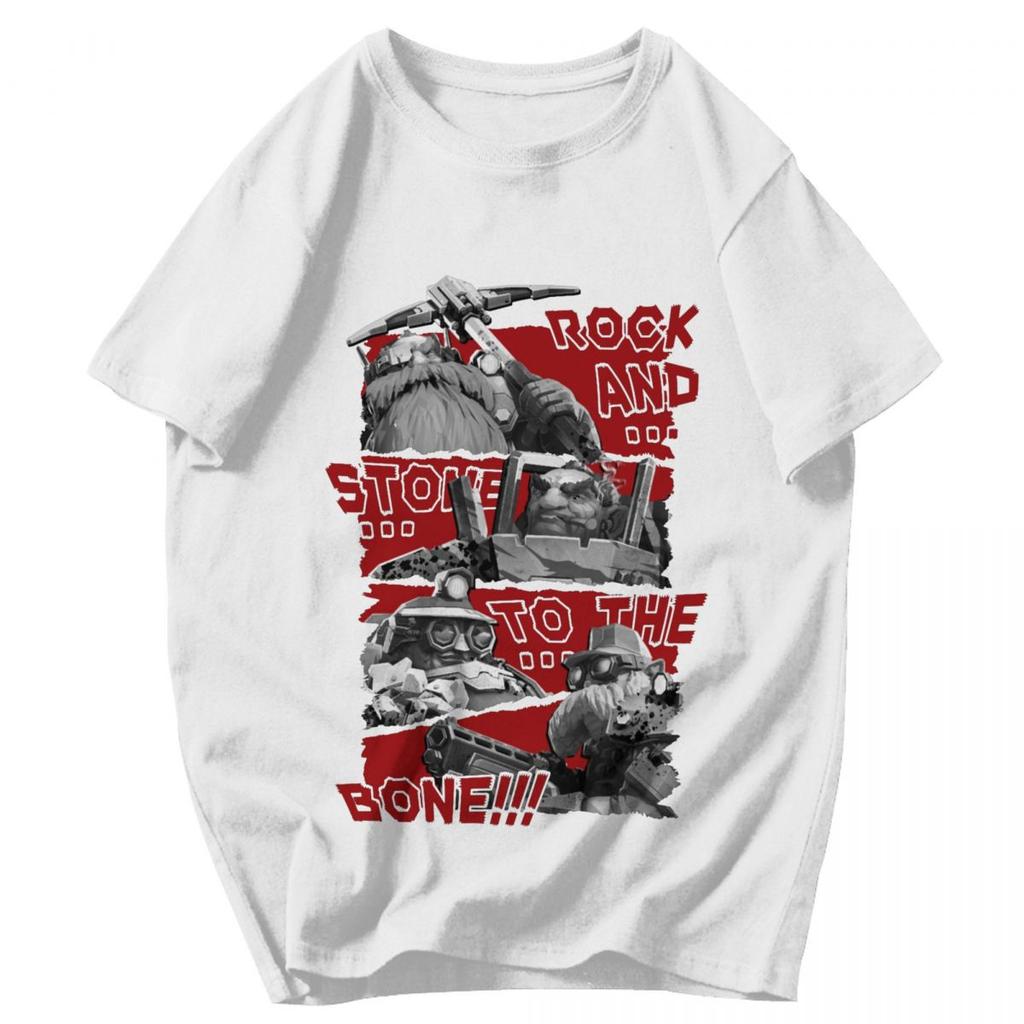 Men T Shirt Deep Rock Galactic Rock And Stone Gifts Idea Y2K Graphic Tees Unisex Clothing T Shirts