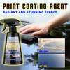 Convient à tous les véhicules, Spray Polish Revêtement de Voiture Cristal Bouclier Ultime 200ml, effet brillant longue durée, résistant aux intempéries