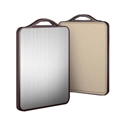 Kobach Antibacterial Stainless Steel Double-Sided Chopping Board