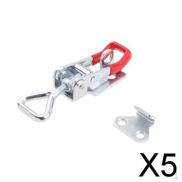 

5xЗажимной замок-защелка Тяговый замок Крепеж Центровой Прицеп Грузовик S Размер