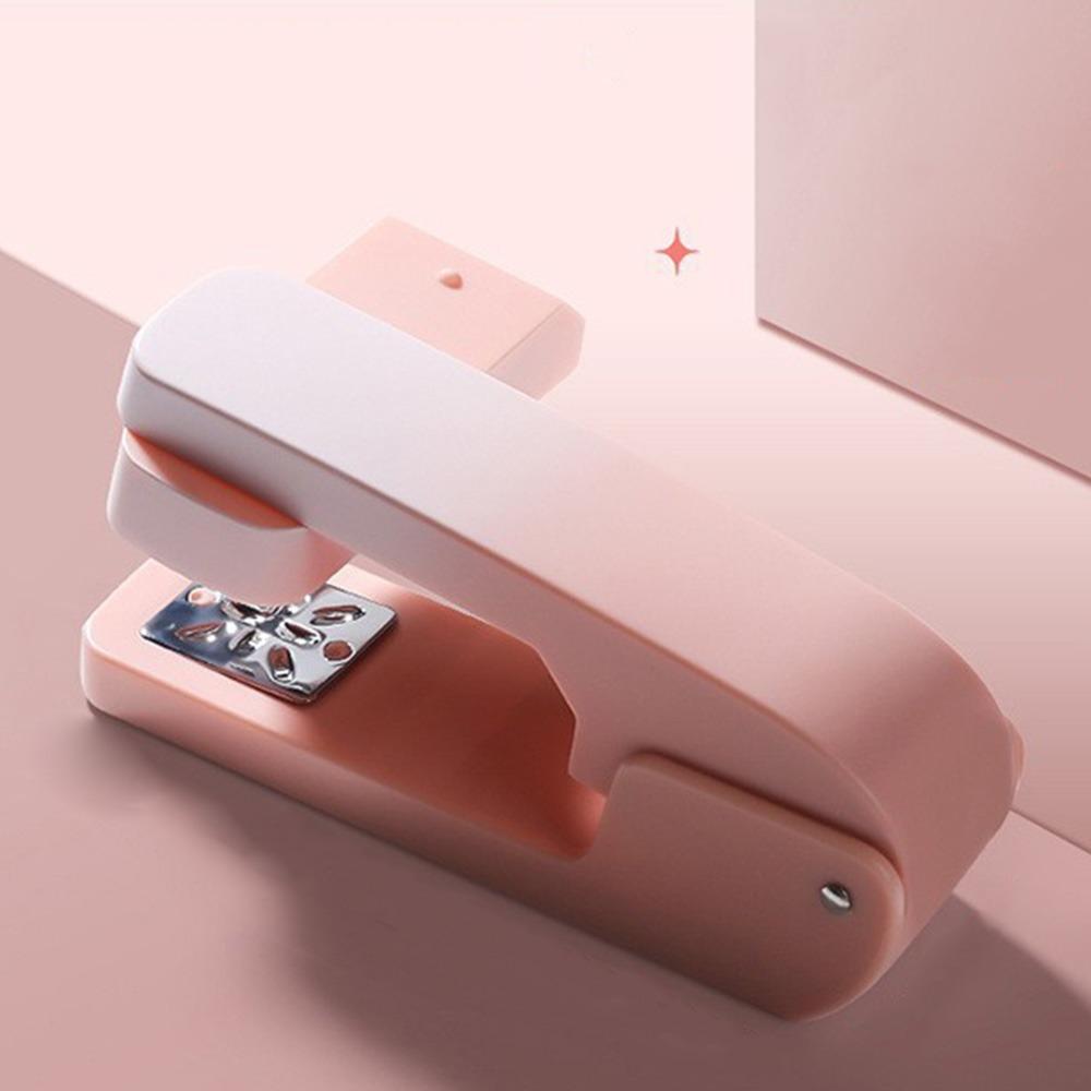 Effortless Desktop Stapler 360 Degree Rotary Rotatable Stapling Machine  School
