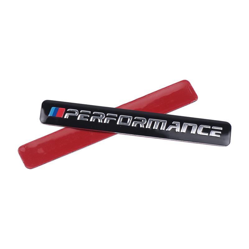 Aluminum Performance Motorsport Decorative Emblem Badge For BMW X1 X3 X5 X7 F30 E34 E36 E87 E39 F10 F01 F11 F20 E60 E46 E91 E92 ud2