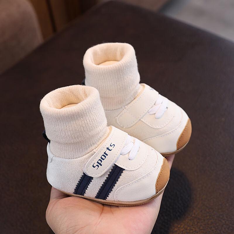 Buty dziecięce z miękką podeszwą: Antypoślizgowe obuwie na pierwsze kroki dla chłopców i dziewczynek 0-12 miesięcy