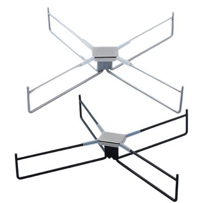 Folding Outdoor Camping Coolers Stand Metal Support Poles Ice Bucket Holder For Outdoor Camping Fishing Picnics Enduring