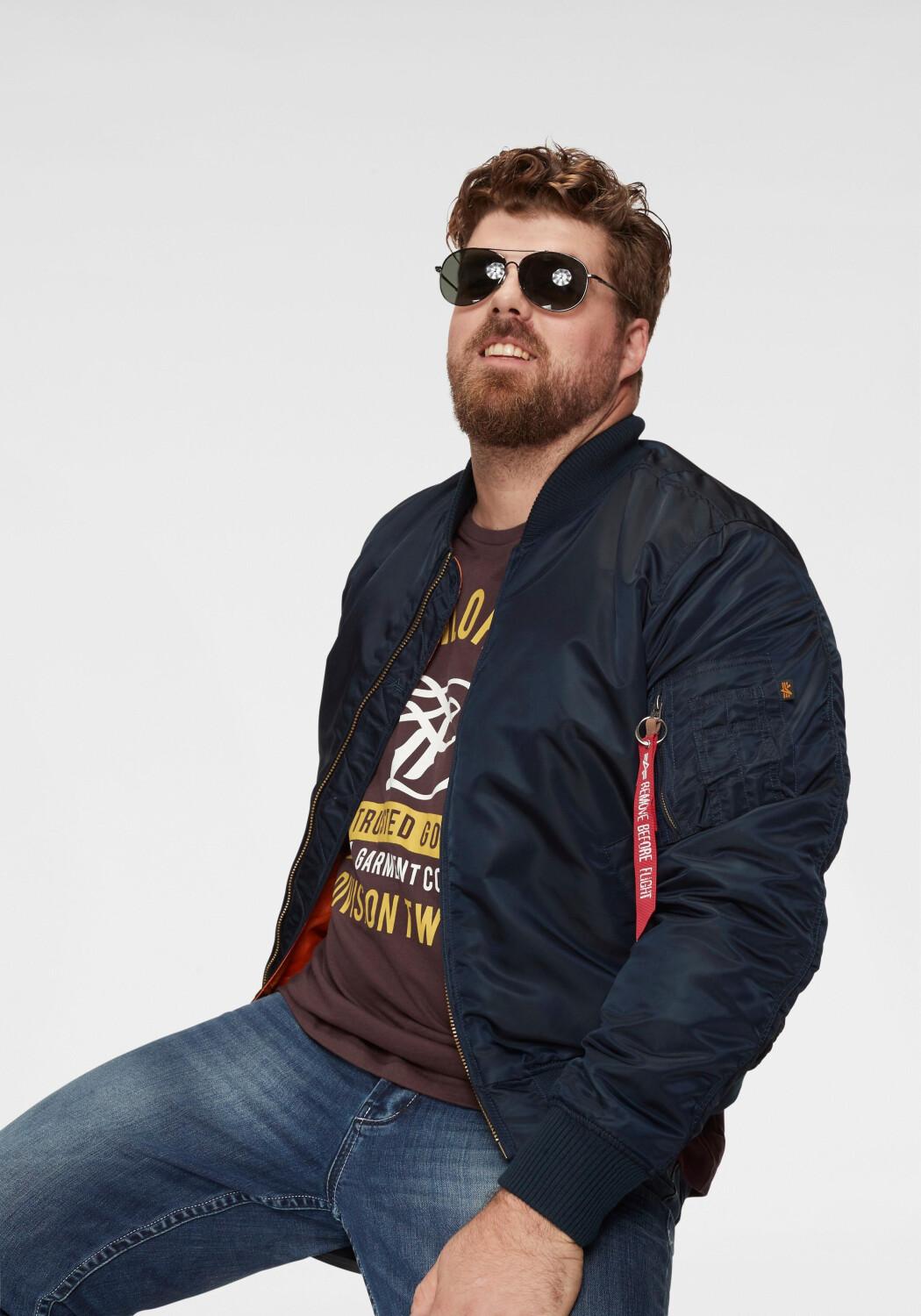

Демисезонная куртка Alpha Industries MA-1 VF 59 Long (168100) blue L