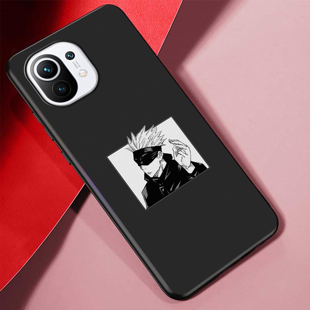 

Крутой чехол Jujutsu Kaisen для Xiaomi 12S Ultra 12 Pro Mi 11 Lite 12X 9T Note 10 10T 9 SE чехол для телефона силиконовый черный мягкий Xiaomi 12