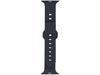 GlacierX Silicone Wave Anthracite Gray Smartwatch Strap for Apple Watch 42/44/45/49mm Anthracite