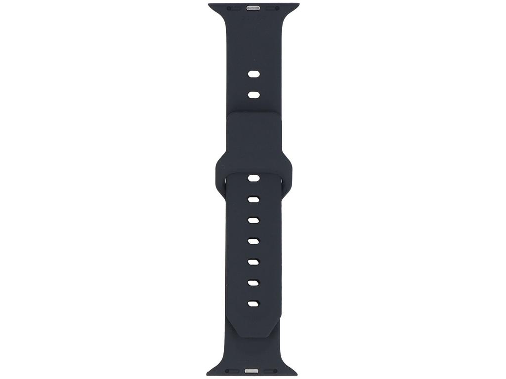 GlacierX Silicone Wave Anthracite Gray Smartwatch Strap for Apple Watch 42/44/45/49mm Anthracite