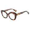 Leopard Large Frame Reading GLasses for Women Ins Fashion Far Sight GLasses Eyewear Prescription Eyeglasses Diopters 0 To +4.0