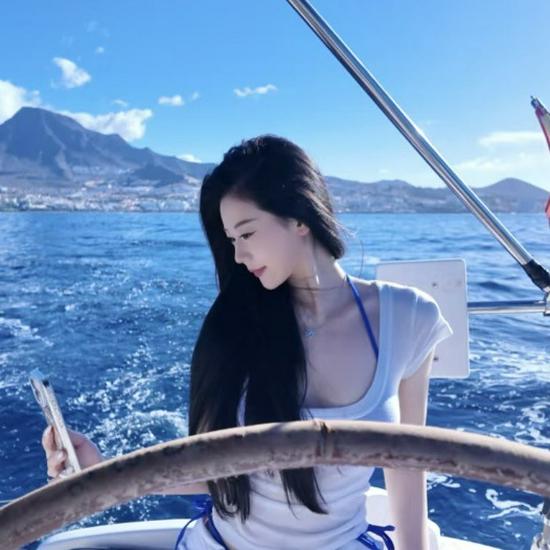 Women's Sexy Semi-Transparent T-Shirt and Split Swimsuit Set