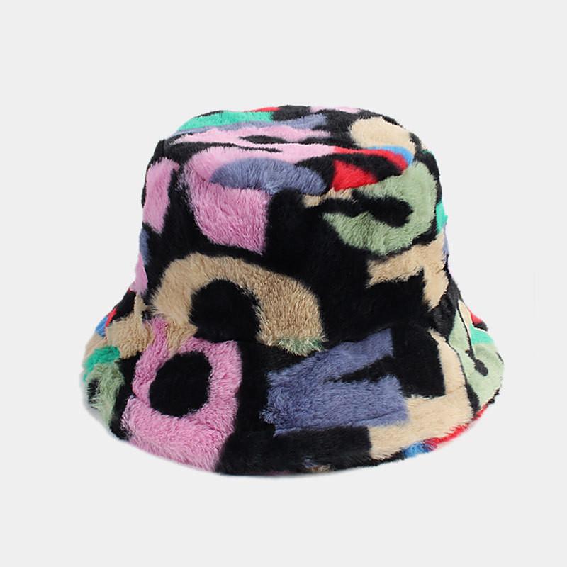 Creative Colorful Printed Fisherman Hat For Women Fashionable And Stylish For Autumn And Winter