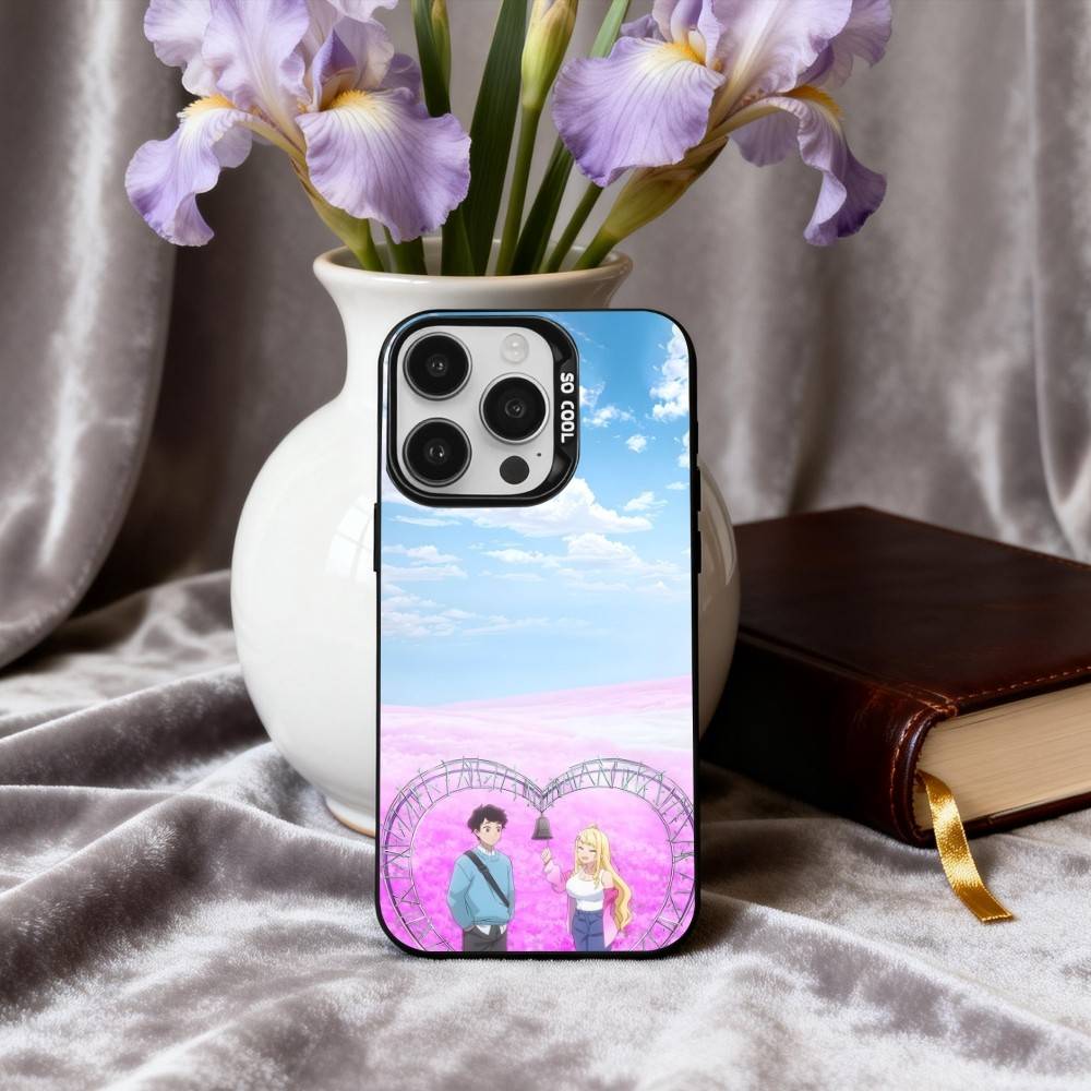 H-Hokkaido Gals Are S-Super A-Adorable Phone Case For iPhone17,16,15,14,13,12,11 Plus,Pro Max Black Candy silver phone case
