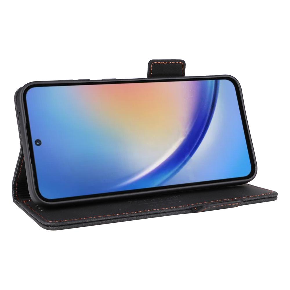 Samsung A35 5G Magnetic Flip Leather Case with Card Slot