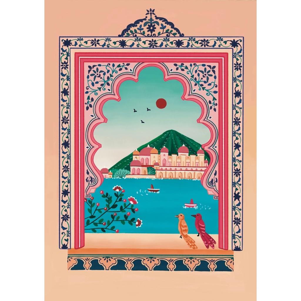 Nordisch Marokko Marrakesch Kappadokien India Gate Reise Stadt Poster Landschaft Leinwand Wandkunst für Wohnzimmer Heimdekoration