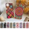 Mandala Flower Totem Phone Case for Iphone 13 8 7 6S Plus X 5S SE 2020 XR 11 12 Mini Pro XS MAX