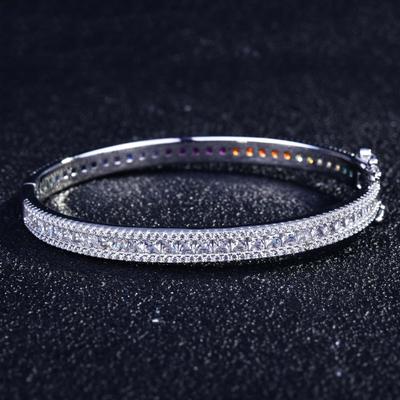 Pulseras clásicas de colores Qtt para mujer, pulsera de moda, joyería de marca, pulsera de plata de ley 925, regalo