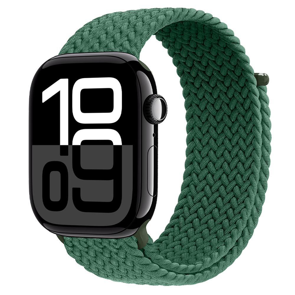 Braided Strap For Apple Watch 10 11 Bands 46mm 45mm Ultra2 49mm 44mm 40 41mm 42mm Correa Bracelet iWatch Series 9 8 7 3 5 4 Se 6