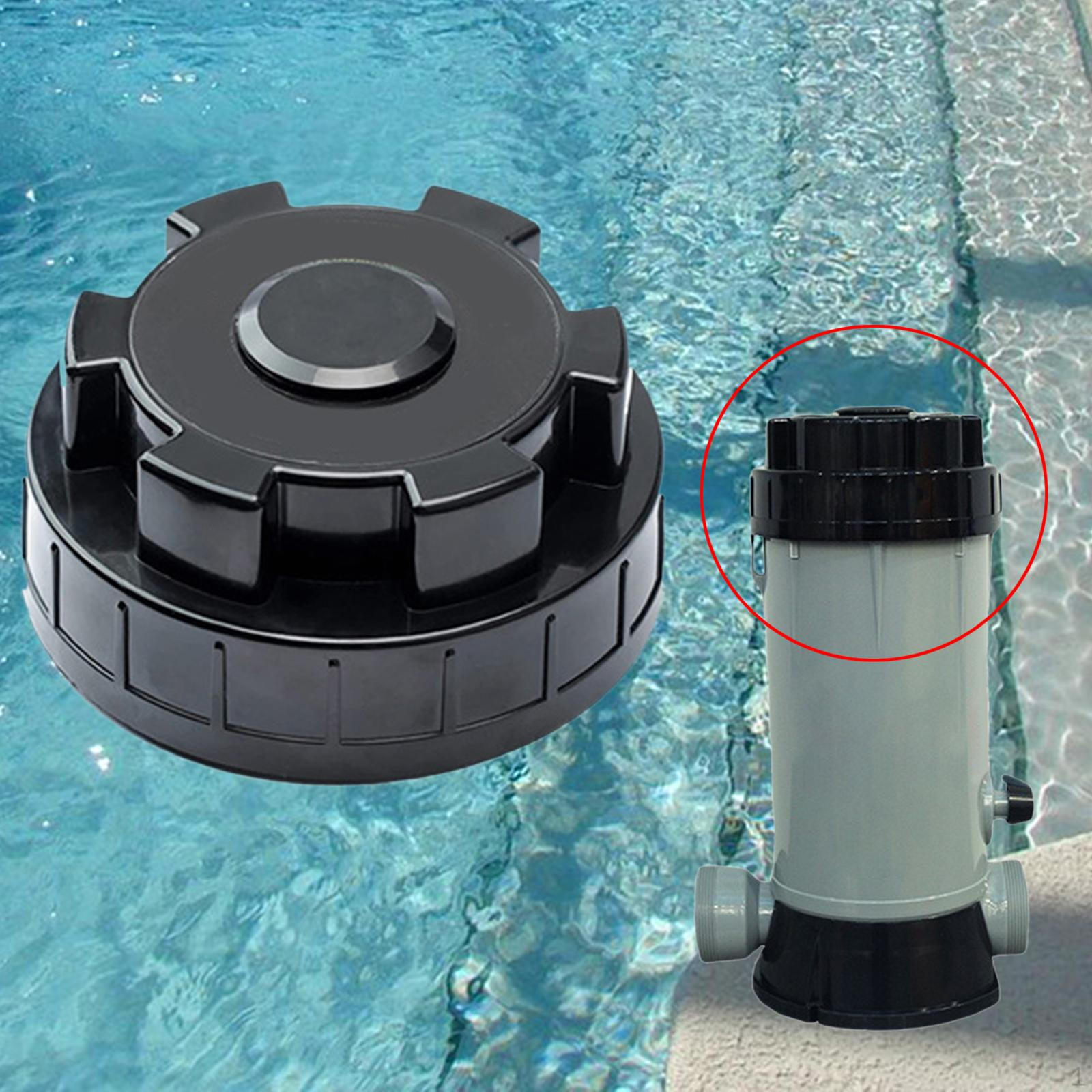 Black Chlorinator Cover Cap for CL200C/CL100 CL200