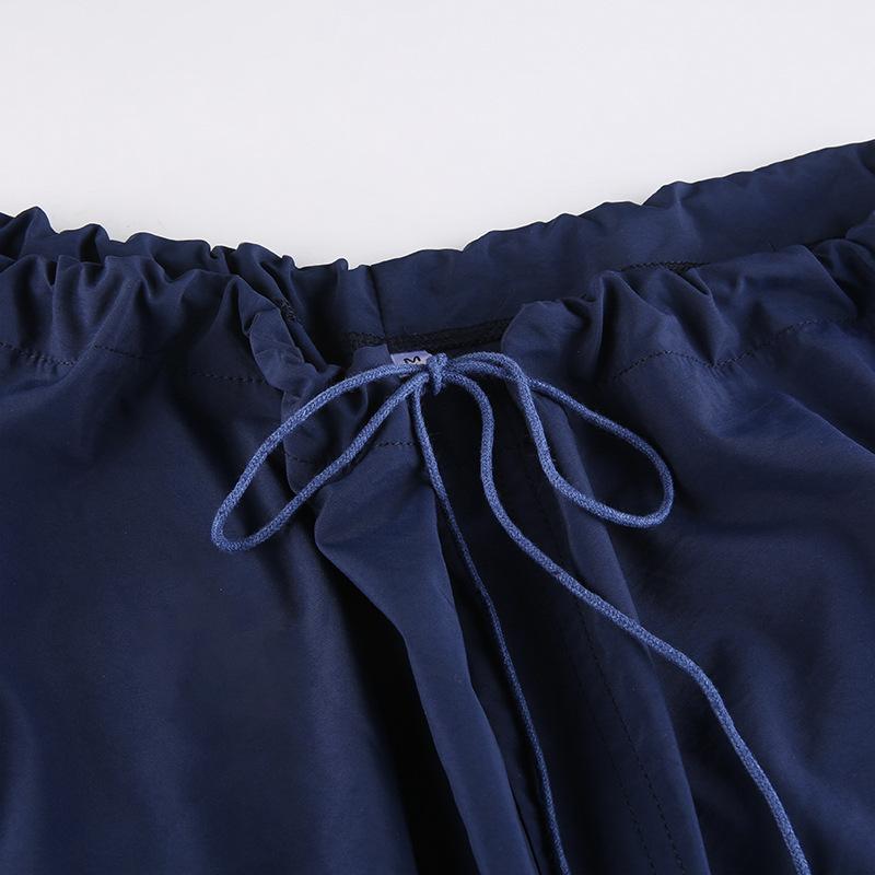 Débardeur pliable pour femmes, couleur unie, élégant, Slim, Sexy, Harajuku, minimaliste, High Street, vêtements Y2k, hauts courts Design