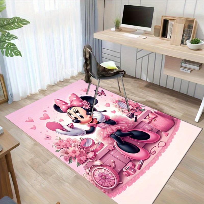 1pc. Pink Minnie Mouse Decorative Rug for Home Office Chair Cover Outdoor Giftz041027