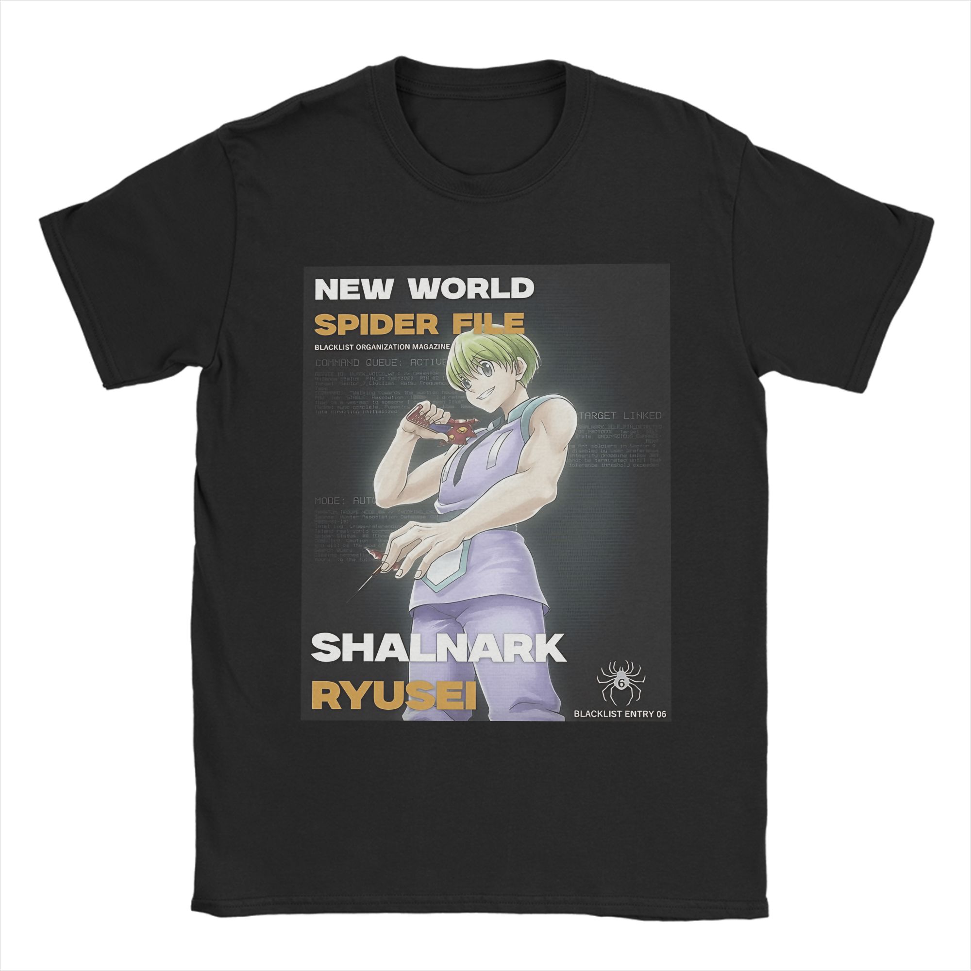 

Phantom Troupe Hot Anime TShirt Couple Funny Pure Cotton T Shirts Summer Crew Neck Trending Tee Shirt Cheap Big Size Clothing S