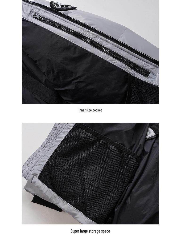 2025 Winter Unisex Casual Loose Down Jacket for Couples - Versatile and Fashionable Outerwear