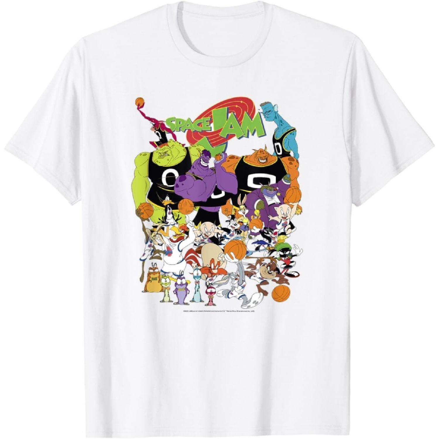 Space Jam Classic Monstars And Looney Tunes Game Day T-Shirt S белый