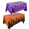 Pumpkin Ghost Bat Spider Snowman Dining Table Cover Disposable Tablecloth  Festival Party