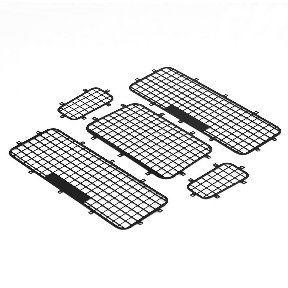 5 Pcs Metal Window Protection Nets for Traxxas TRX 4 1 10 Scale RC Crawler Car