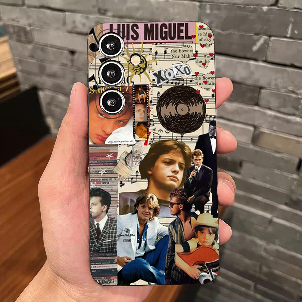

Singer L-Luis Miguel Phone Case For Samsung S25 Edge S24 S23 S22 S21 S20 Ultra Plus Fe Galaxy A54 A53 A34 A25 A16 Silicon Cover Samsung S22