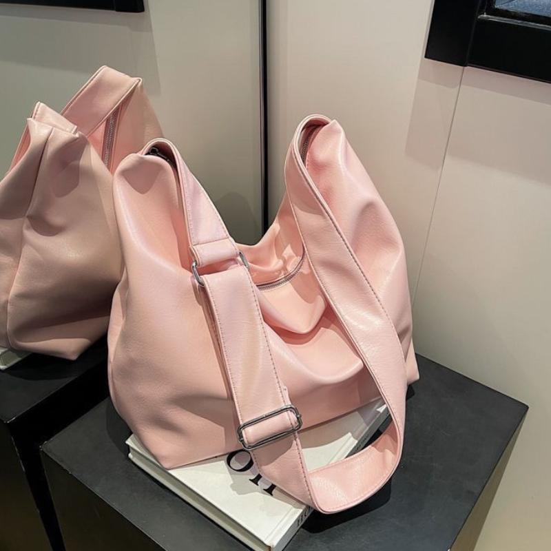 

Korean Style Soft Leather Tote Bag Women s Large Capacity Bag Shoulder Bag Crossbody Bag